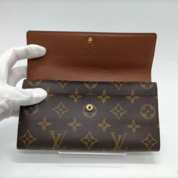 Louis Vuitton LV Long Wallet Brown Monogram 227-042725 - Picture 5 of 9